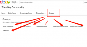 eBay群组分类