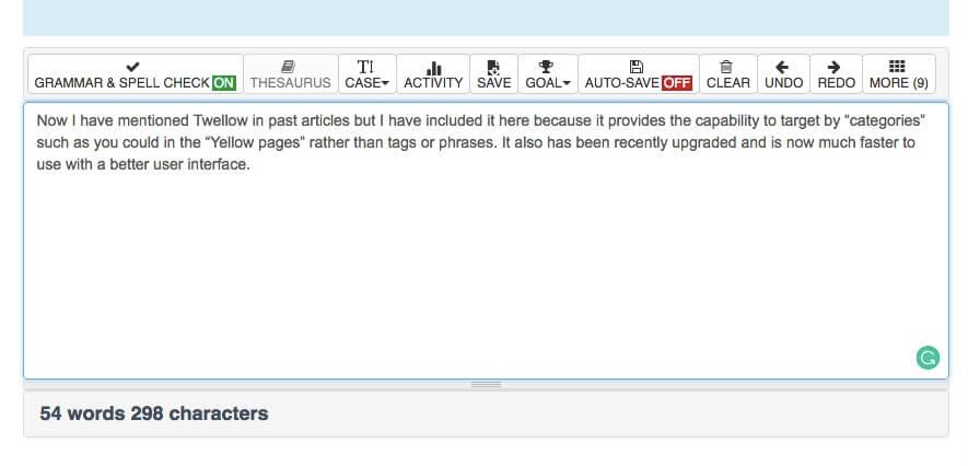 WordCounter