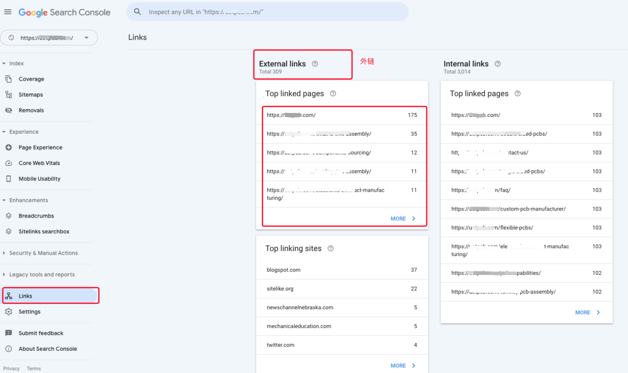 如何用谷歌站长工具查找外链数量