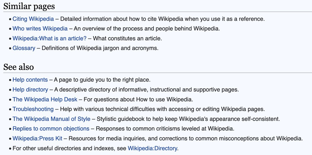 维基百科的FAQ页面