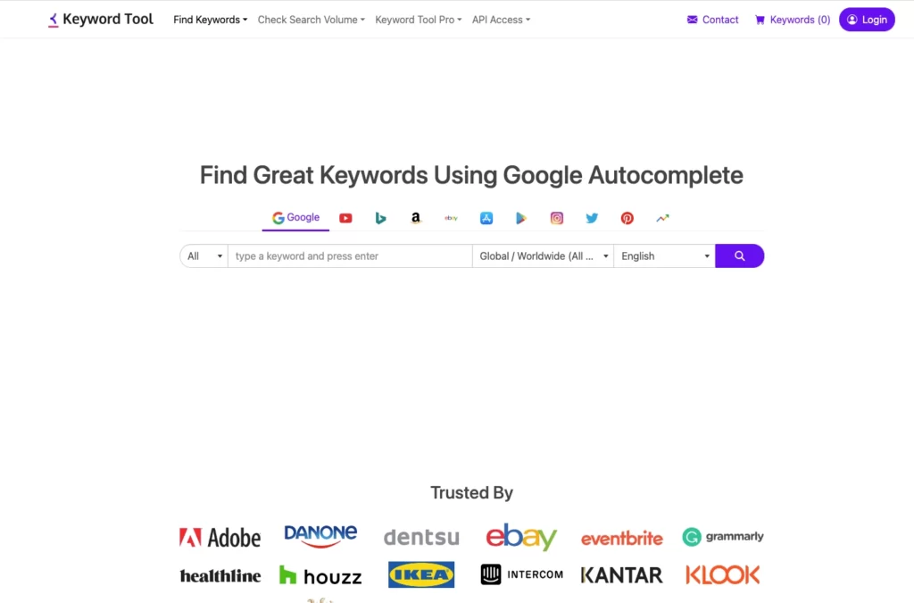 KeywordTool.io