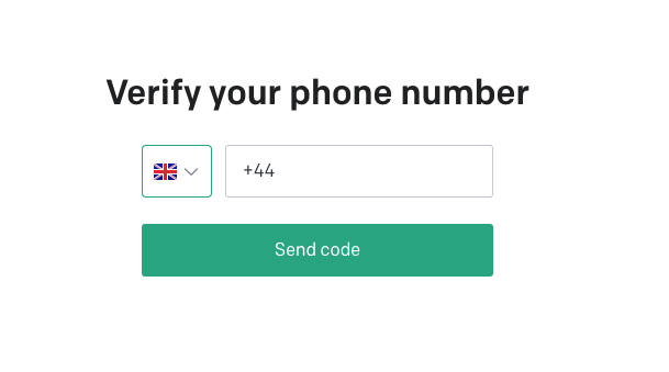 chatGPT注册：验证手机号